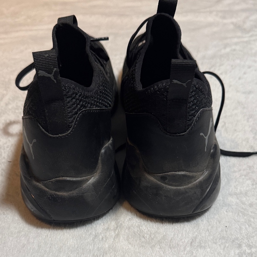 Puma Black Athletic Shoes - Picture 3 of 4